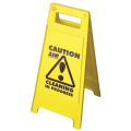 Wet Floor Sign (Yellow Plastic)